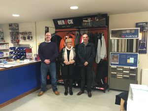 Mick Dodson, Karen Thornton and John Helliwell - From Left to Right