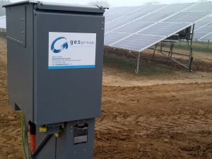 Transformer at Solar PV Park