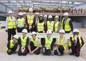 Yorkon Riverside Schools topping out 7128 021